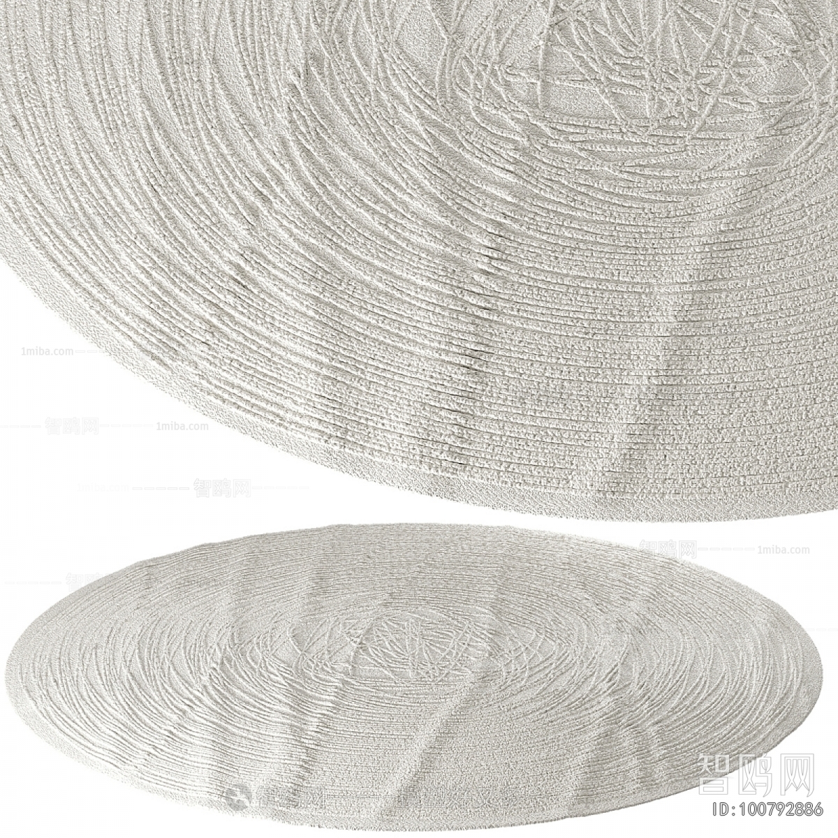 Modern Circular Carpet