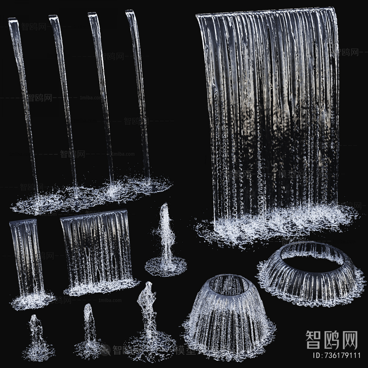 Modern Rockery Waterscape