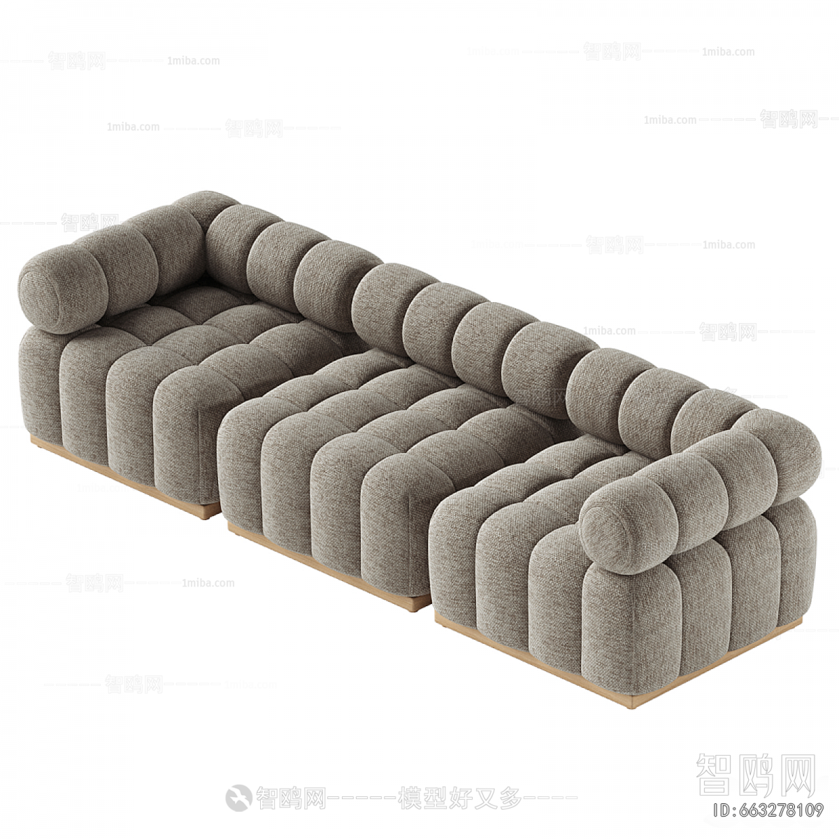 Modern Three-seat Sofa