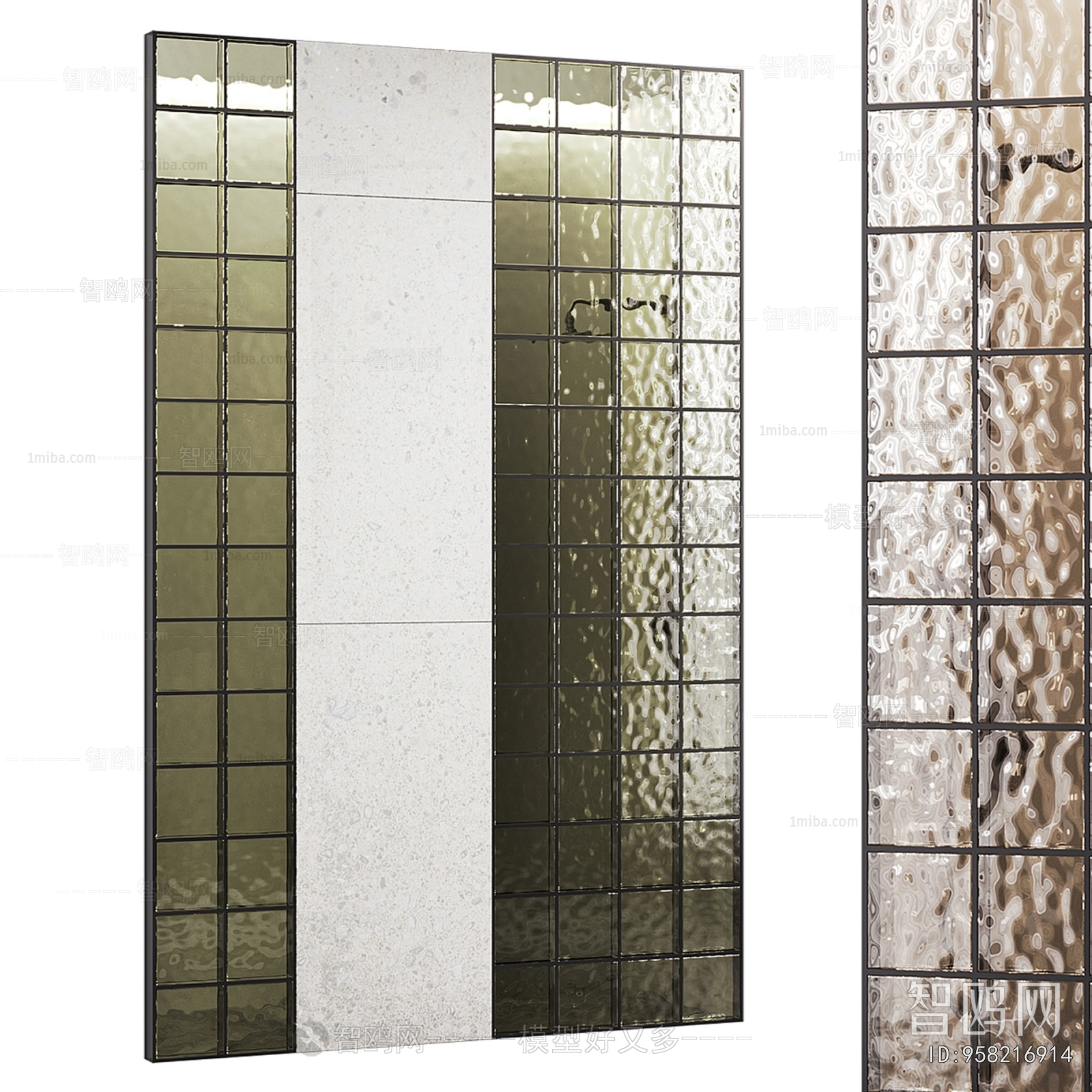 Modern Glass Screen Partition
