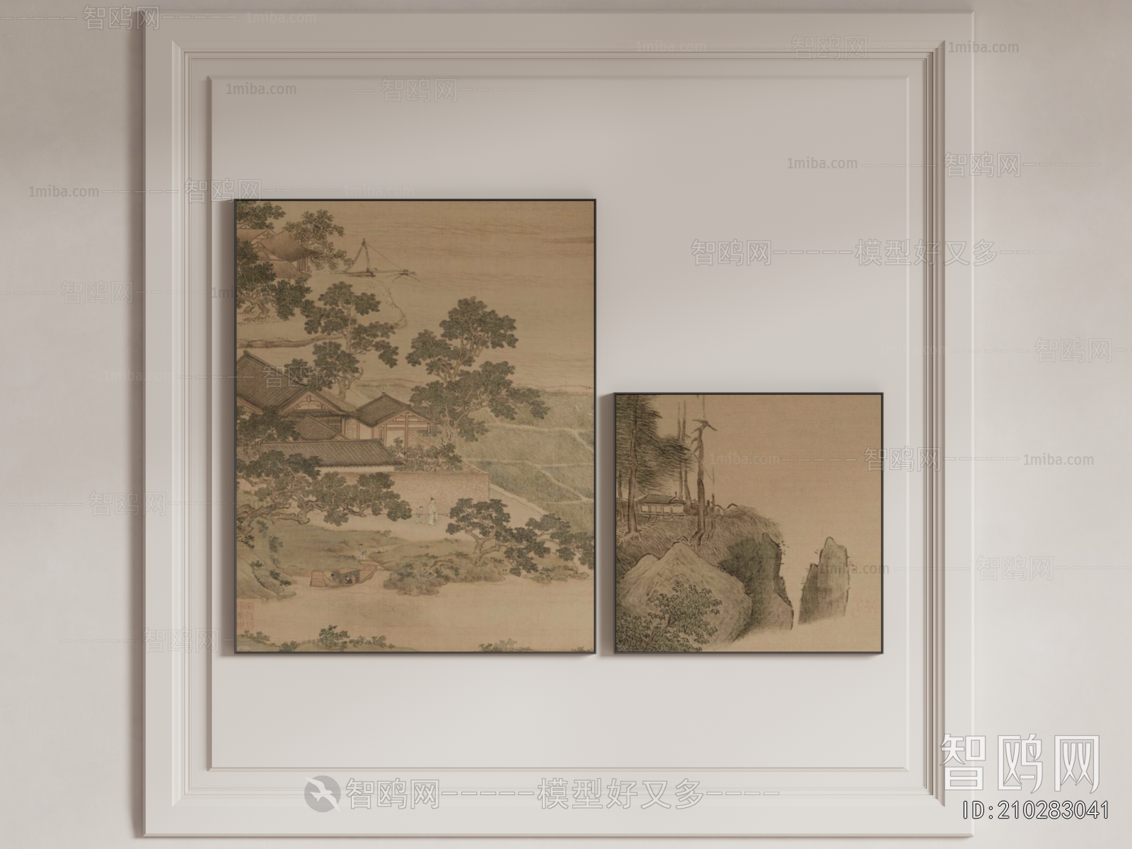 New Chinese Style Painting