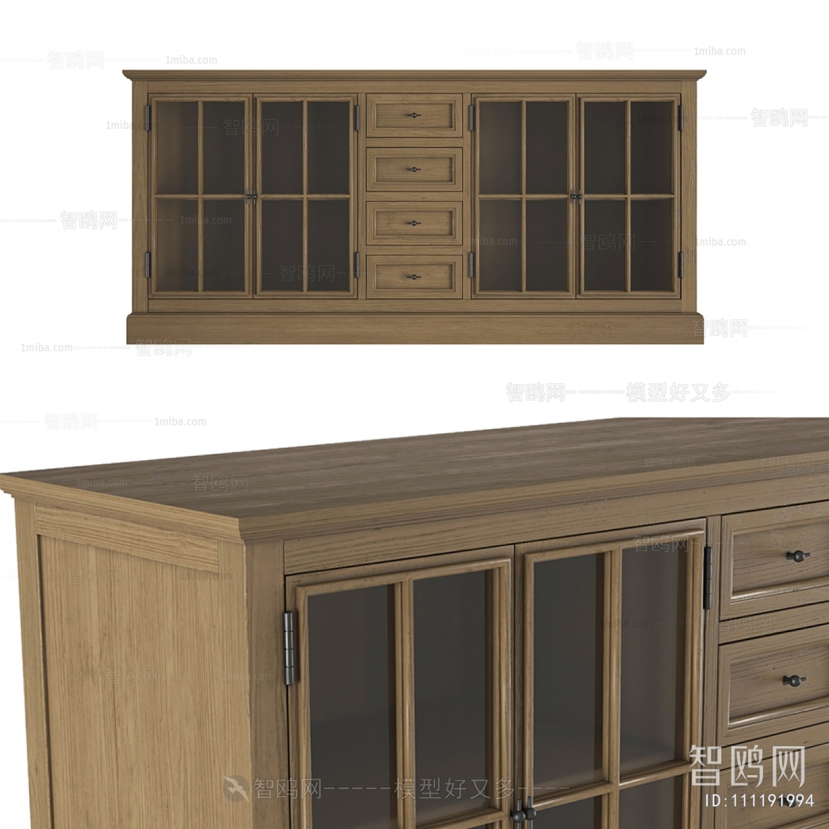 European Style Side Cabinet