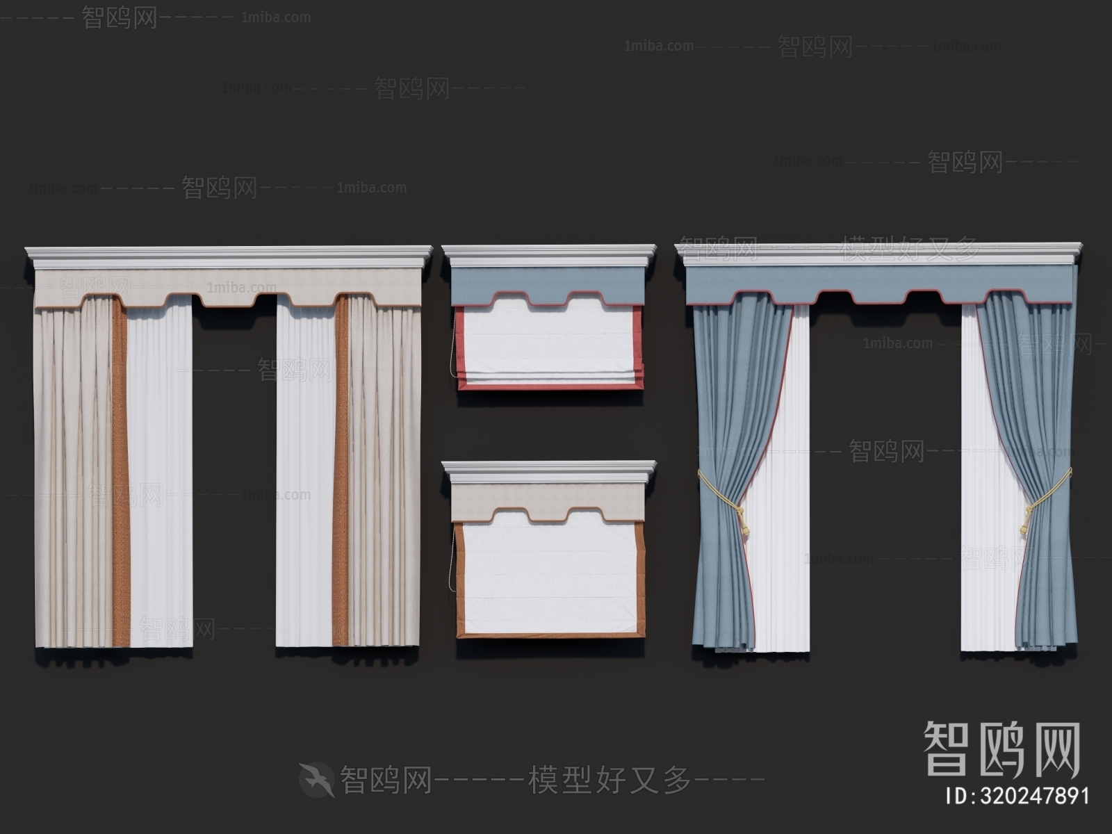 New Chinese Style The Curtain