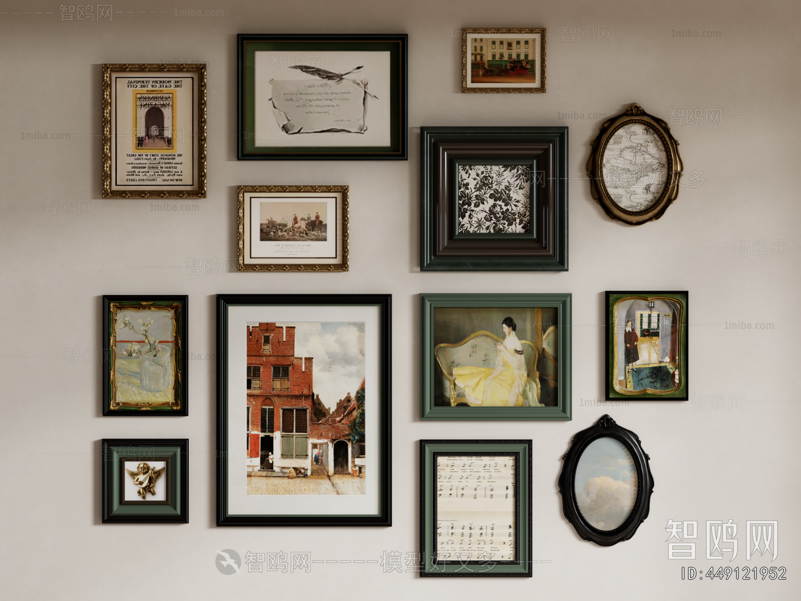 French Style Painting