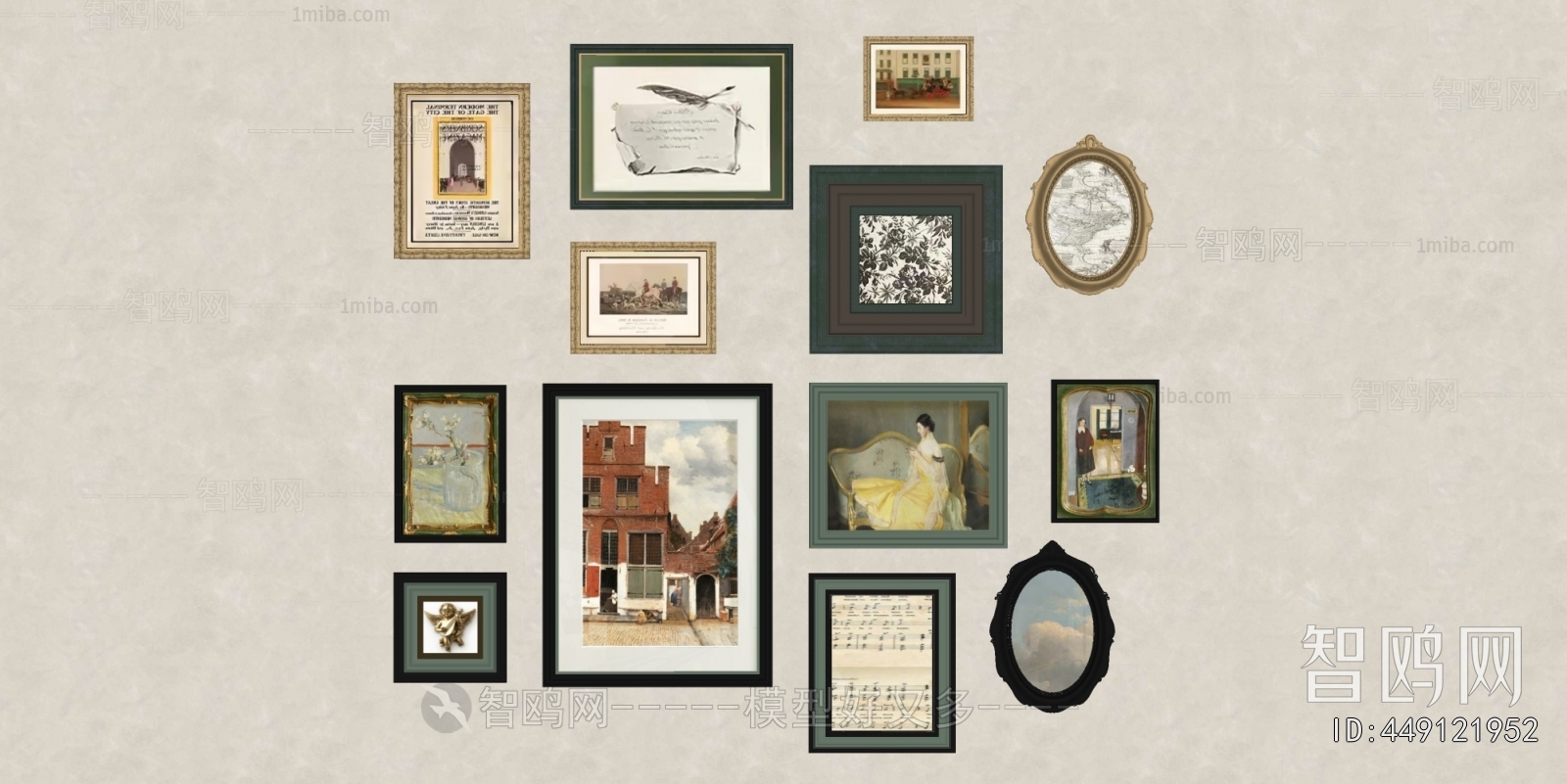 French Style Painting