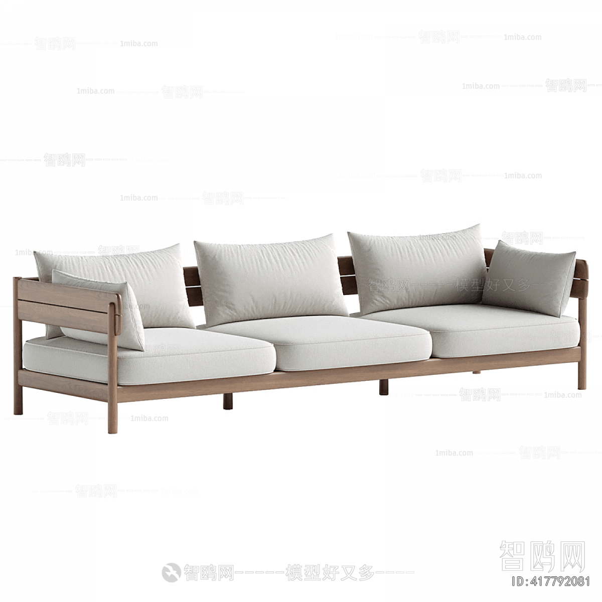 Modern Three-seat Sofa