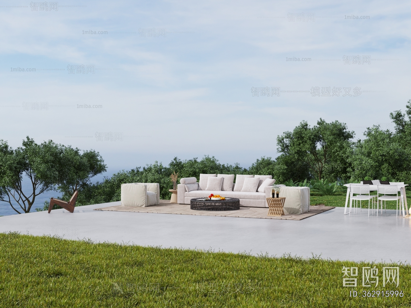 Modern Courtyard/landscape