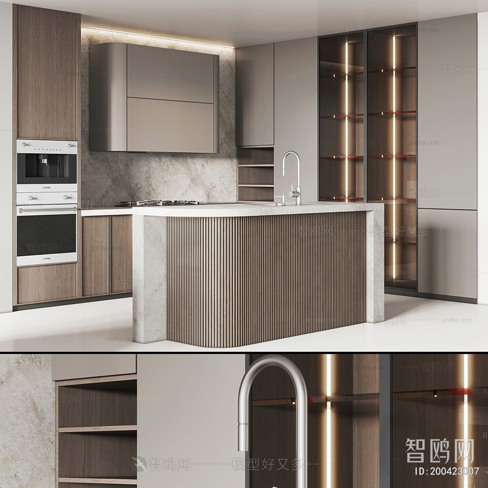 Modern Kitchen Cabinet