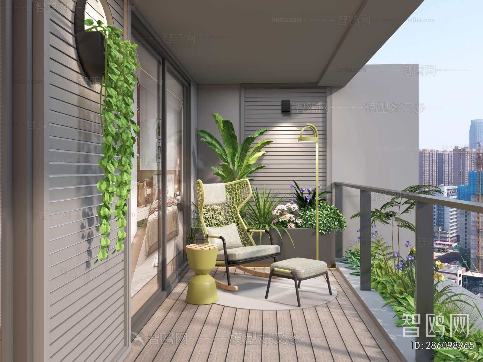 Modern Leisure Balcony