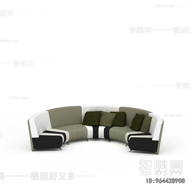 Modern Curved Sofa