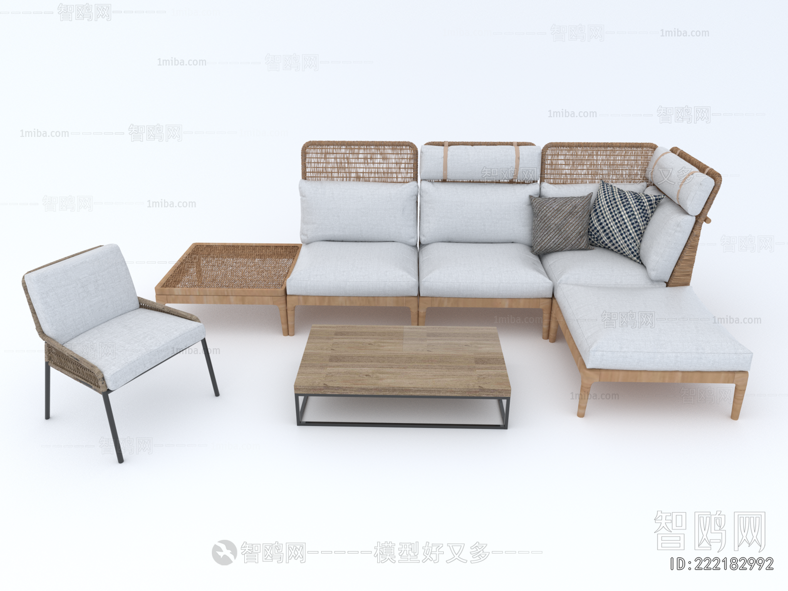 Modern Outdoor Sofa