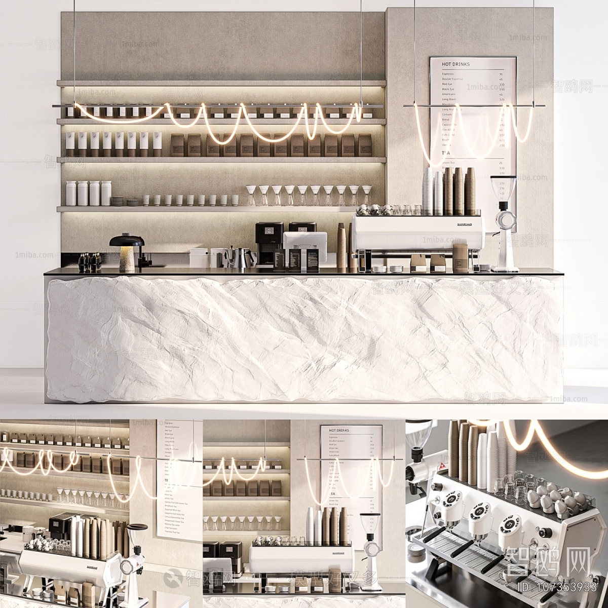 Modern Counter Bar