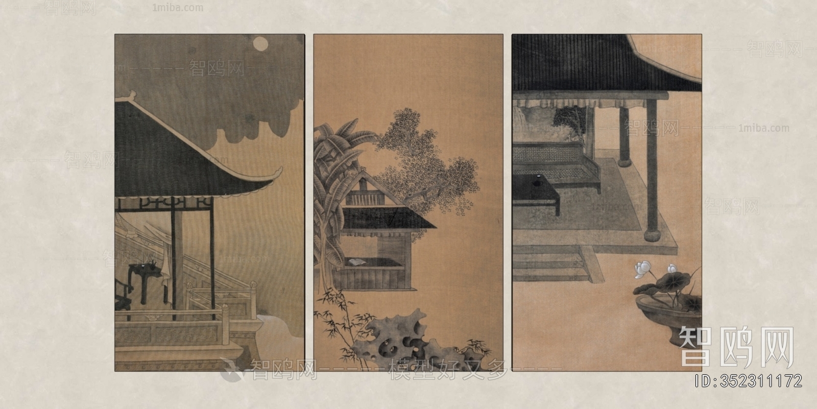 New Chinese Style Painting