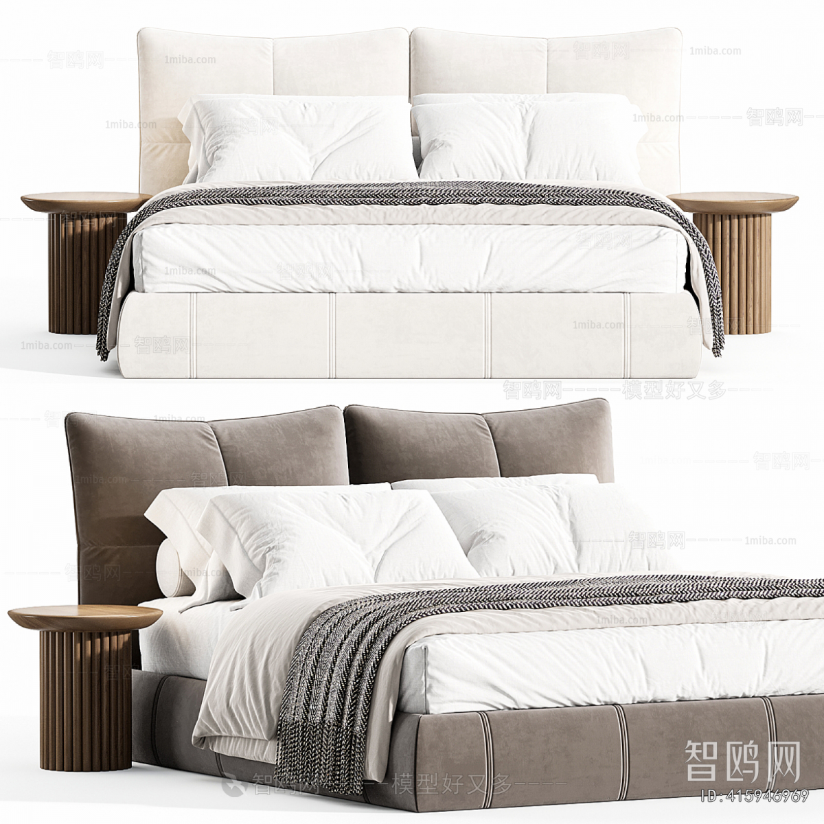 Modern Double Bed