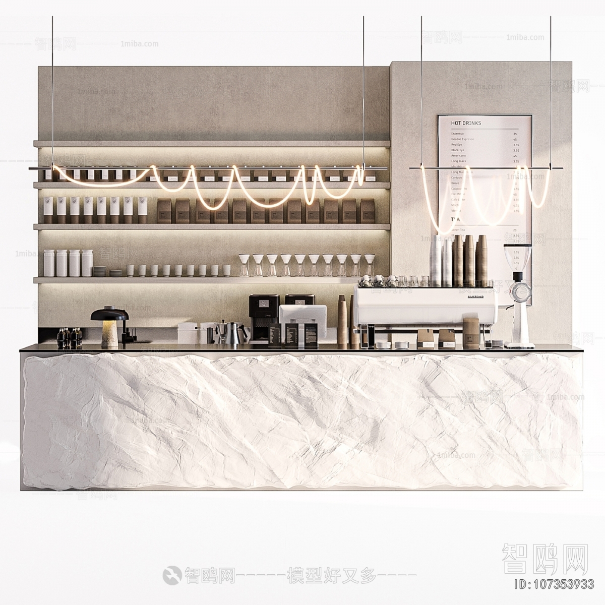 Modern Counter Bar