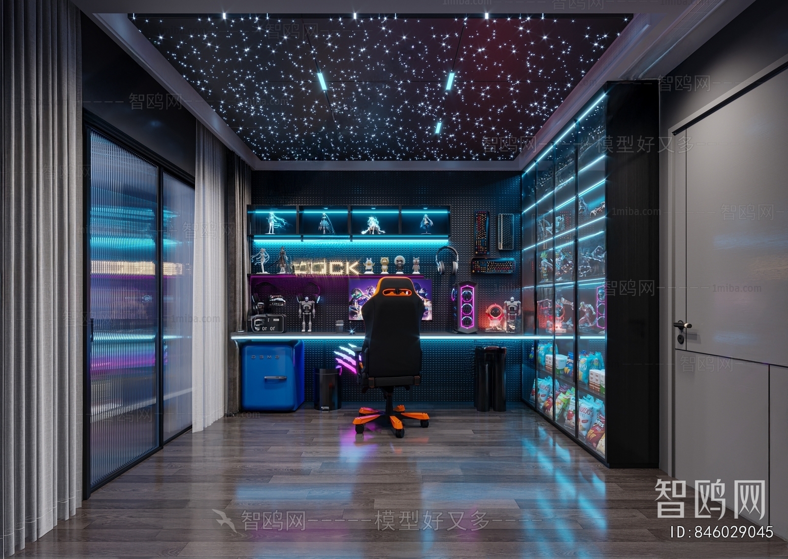 Modern E-sports Room