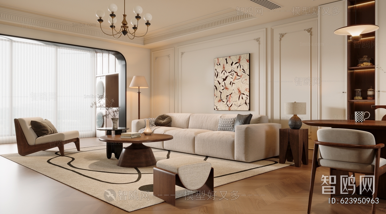 French Style A Living Room