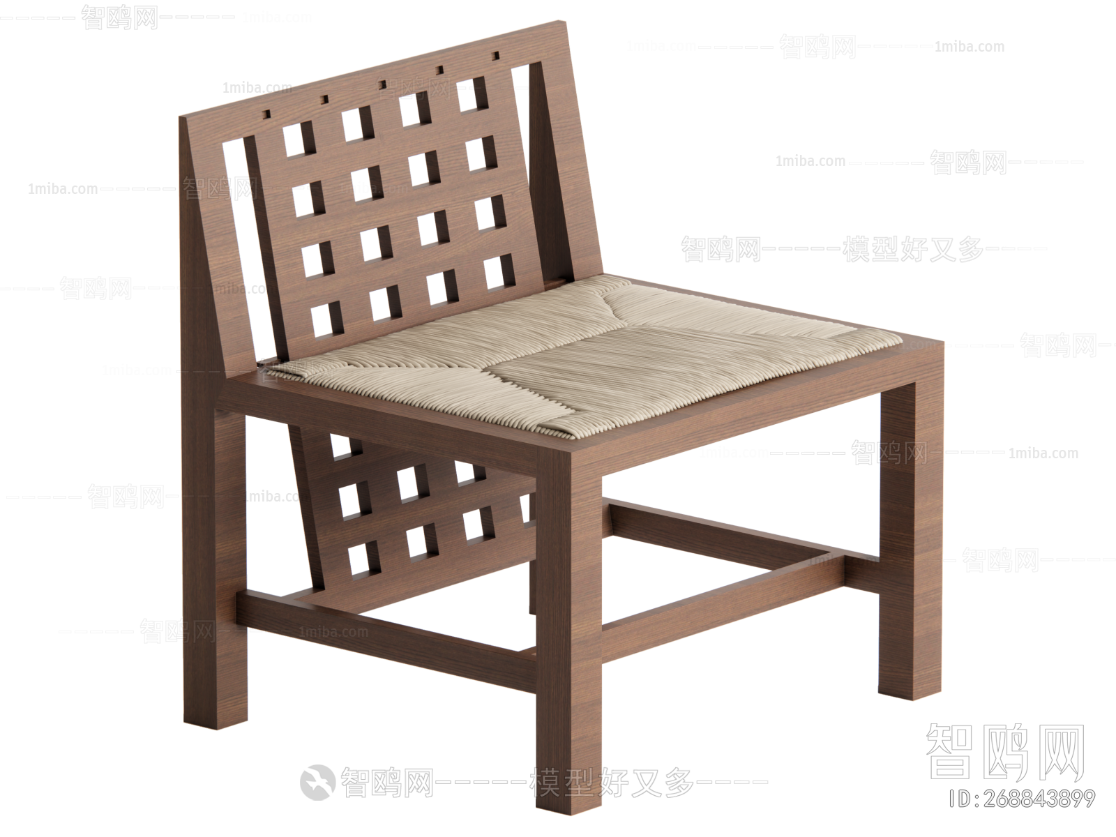 Wabi-sabi Style Lounge Chair