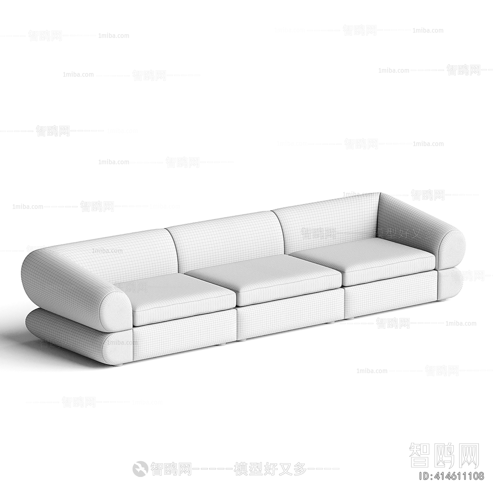Modern Three-seat Sofa