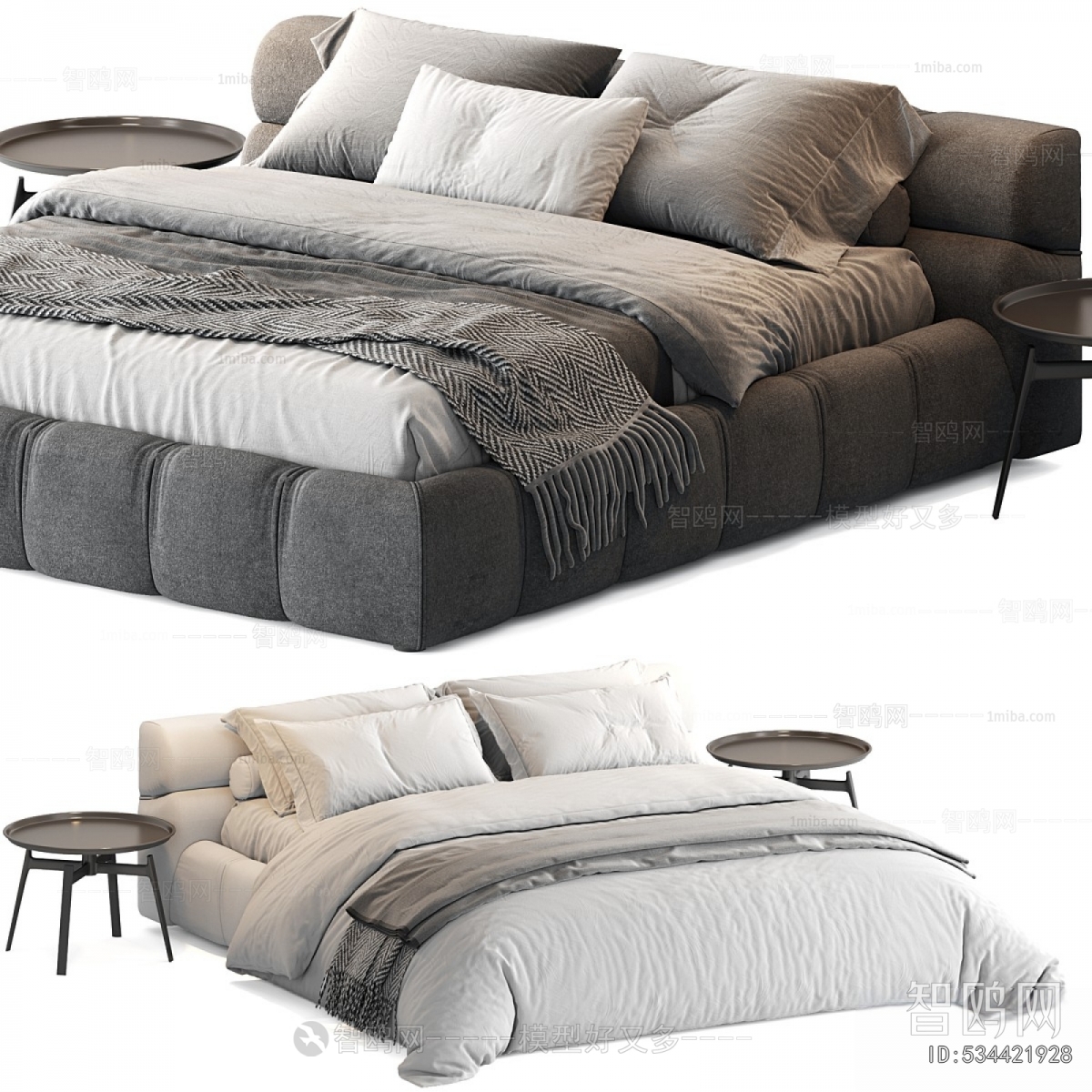 Modern Double Bed