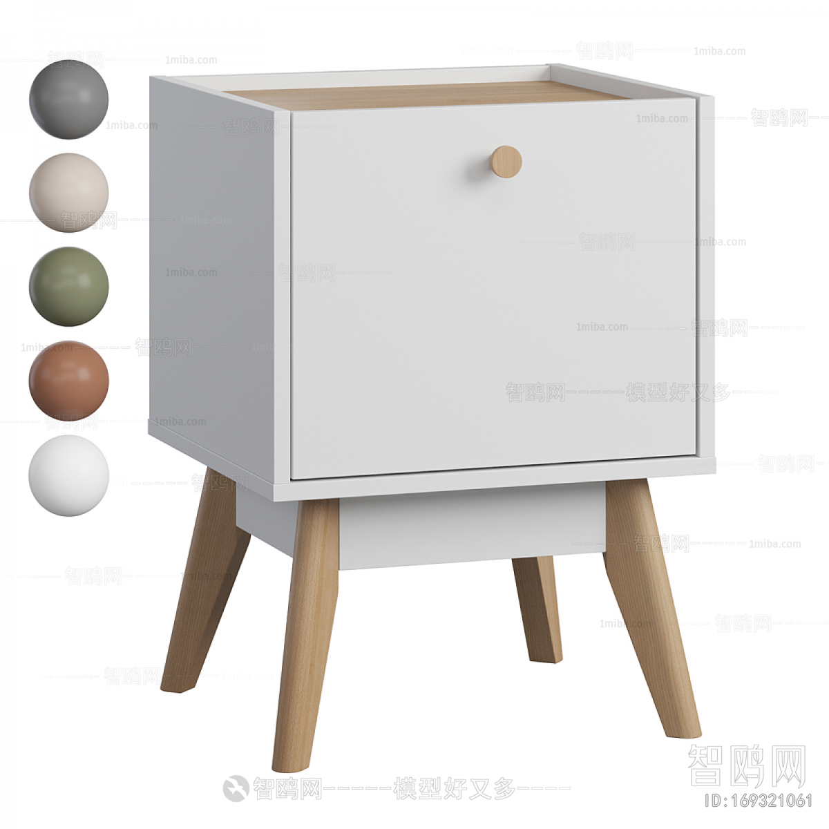 Modern Bedside Cupboard