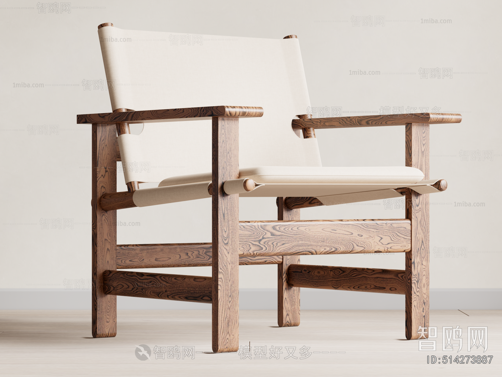 New Chinese Style Lounge Chair