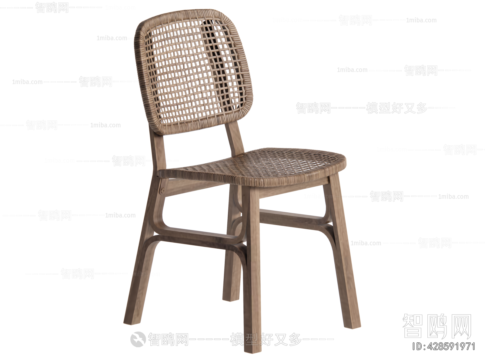 Wabi-sabi Style Lounge Chair