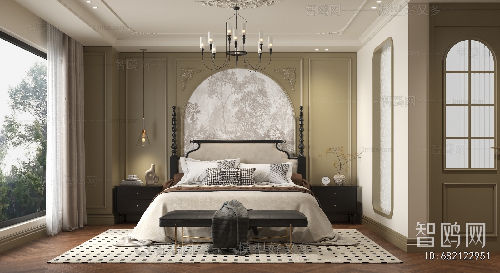French Style Bedroom