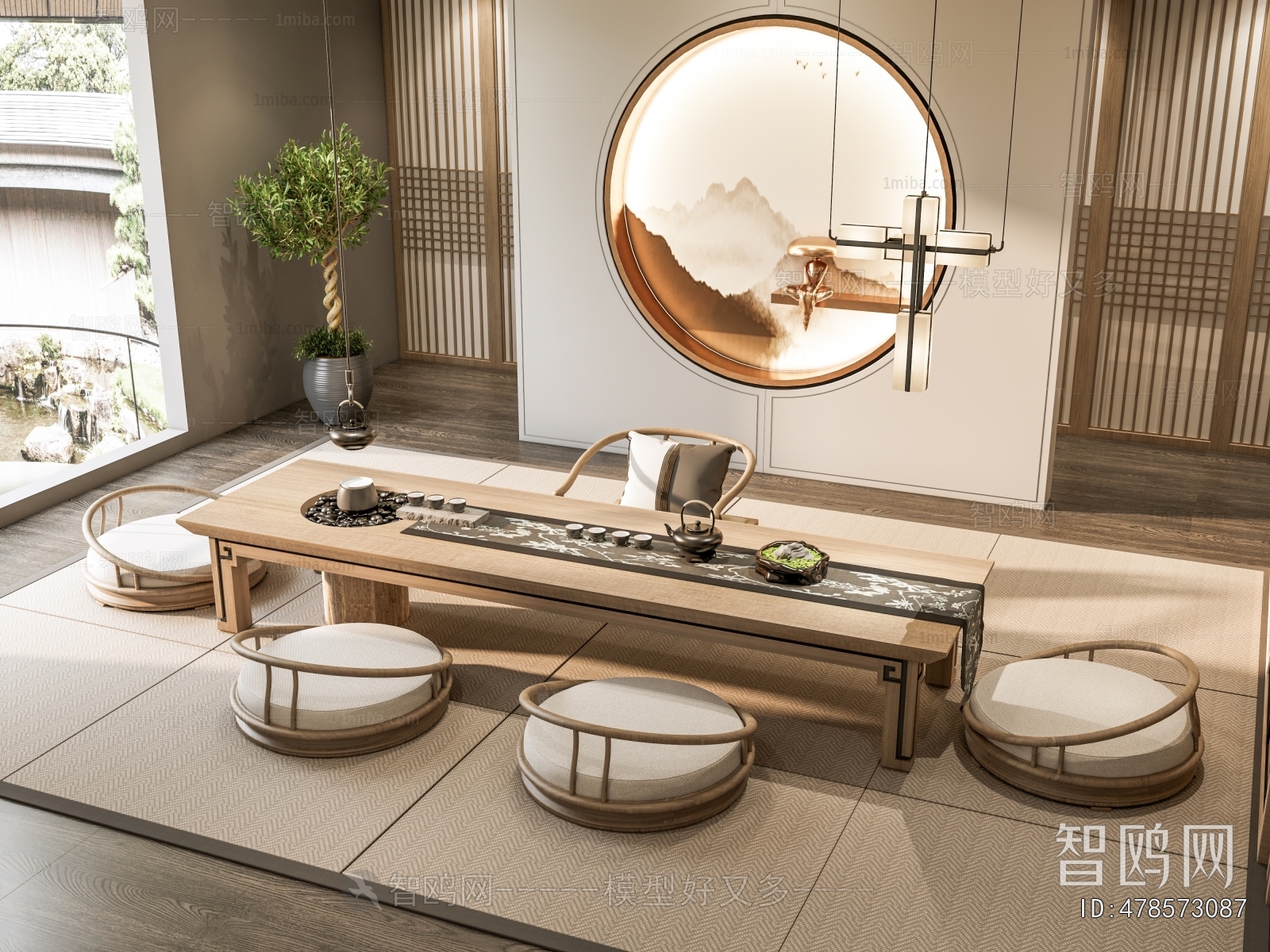 New Chinese Style Tea Tables And Chairs