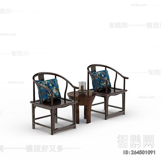 New Chinese Style Lounge Chair