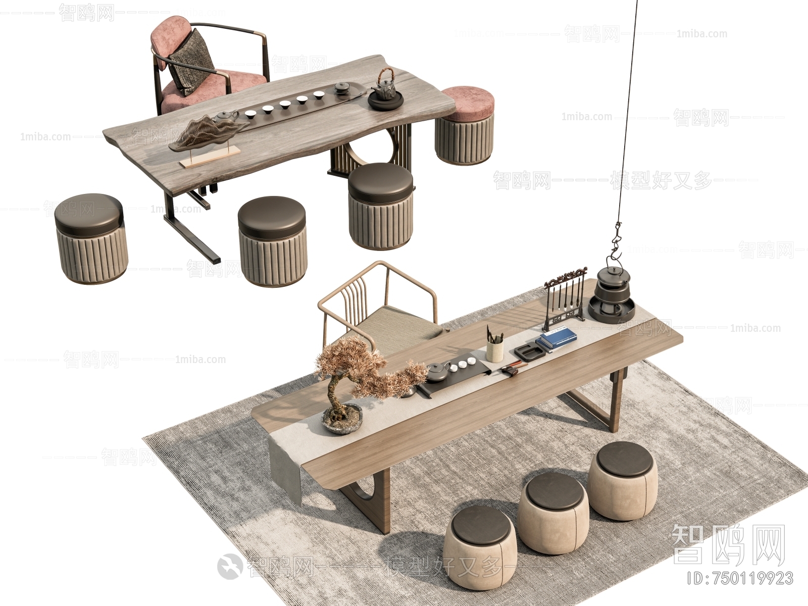 New Chinese Style Tea Tables And Chairs