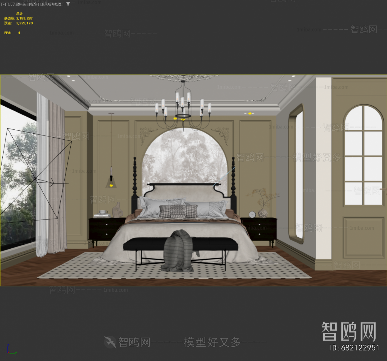 French Style Bedroom