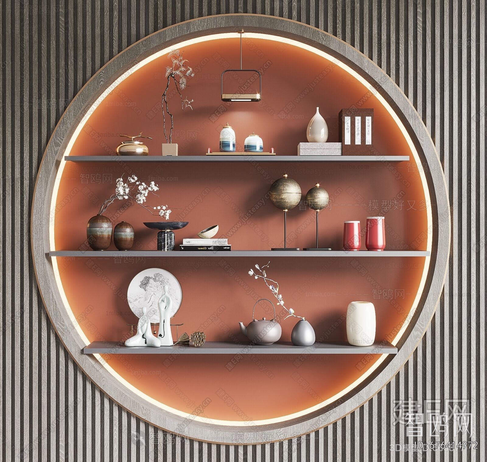 New Chinese Style Decorative Set