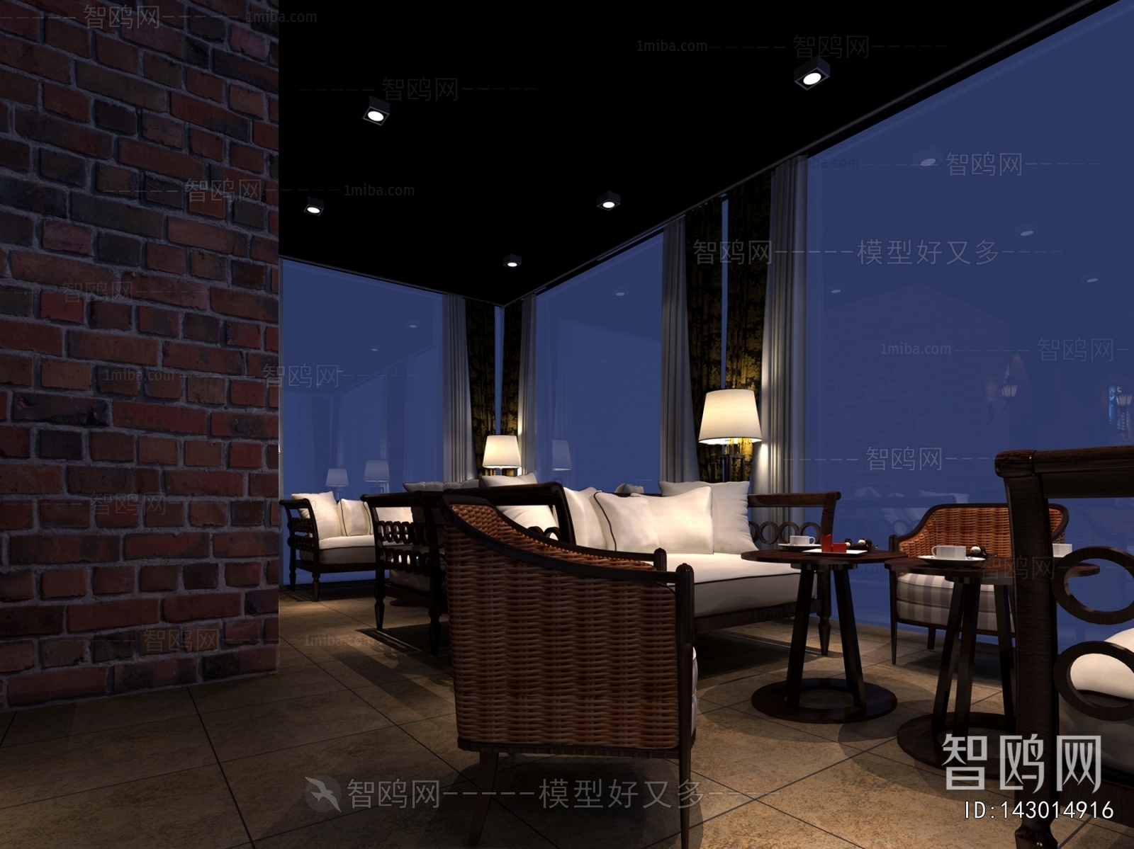 Industrial Style Restaurant