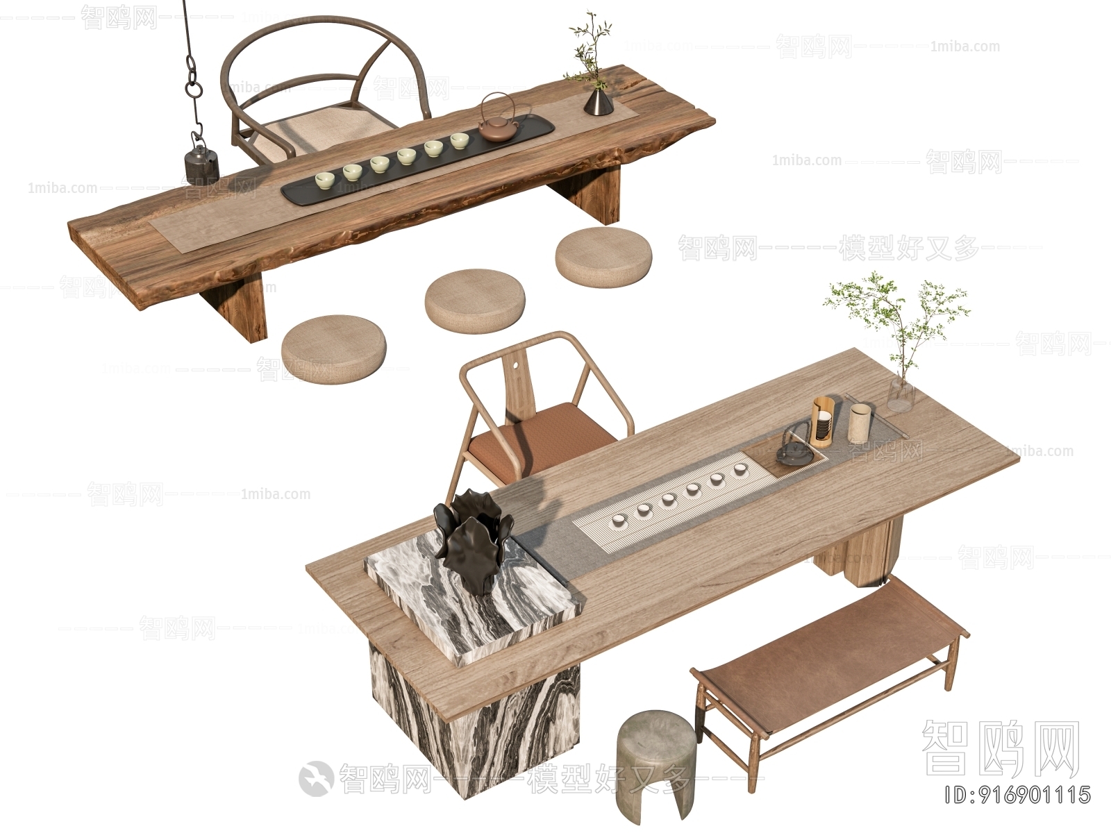 New Chinese Style Tea Tables And Chairs