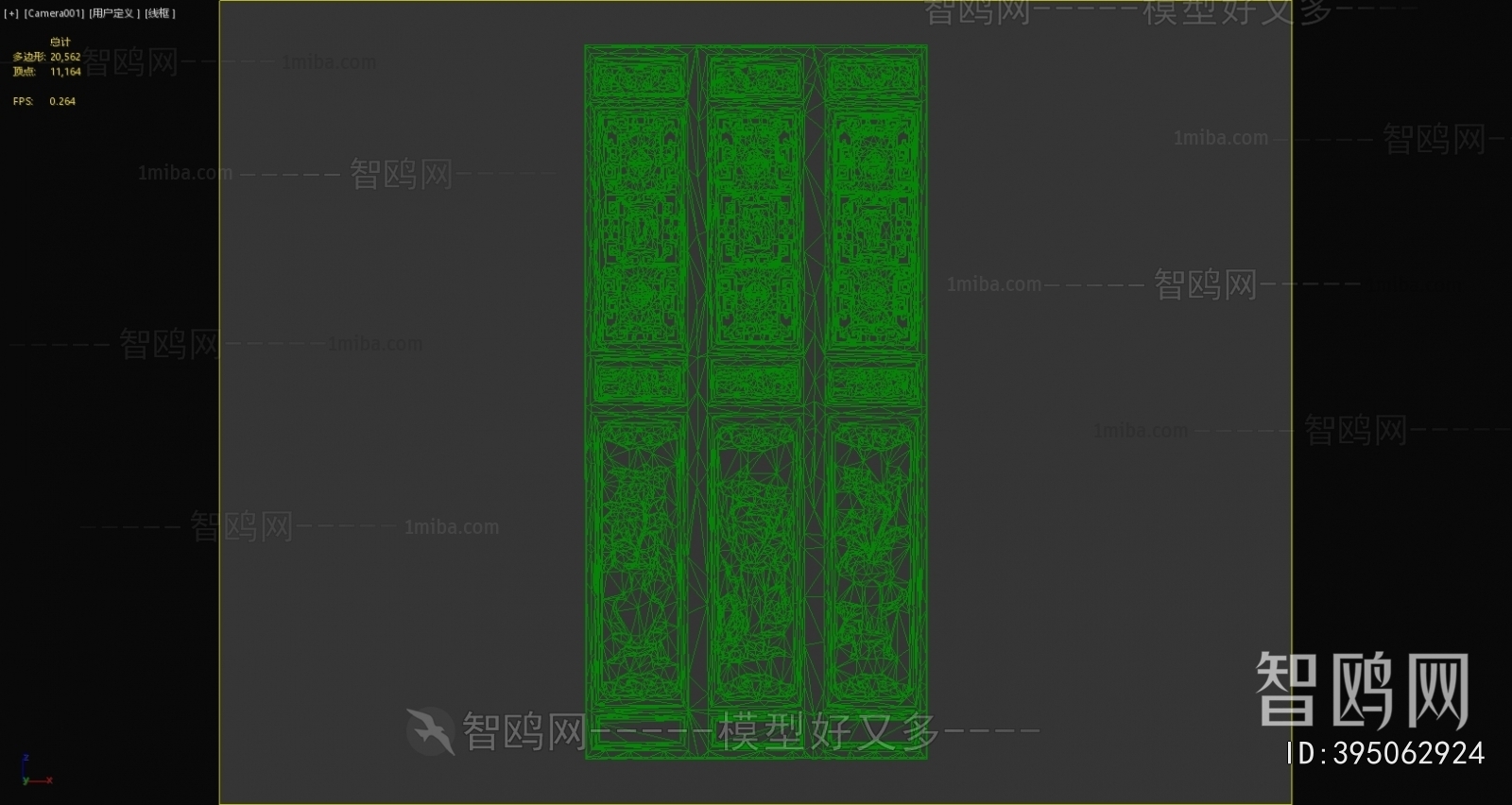 Chinese Style Door Panel