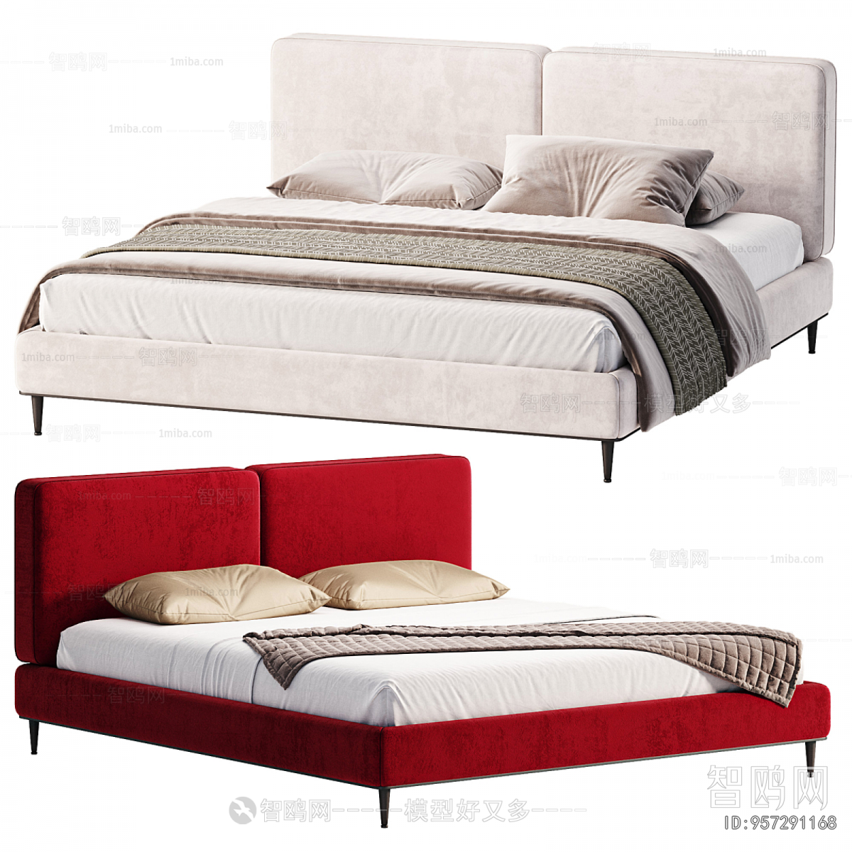 Modern Double Bed