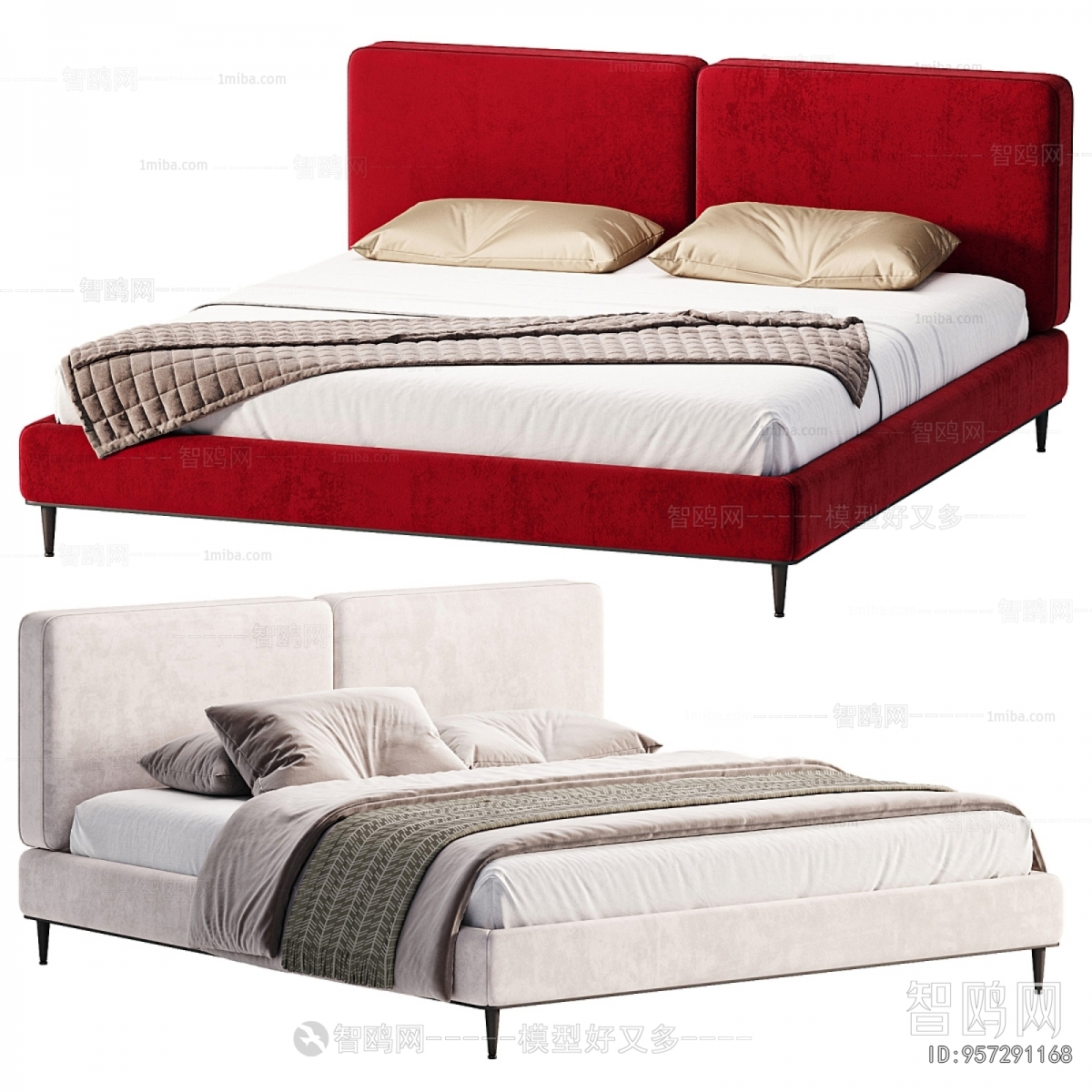 Modern Double Bed