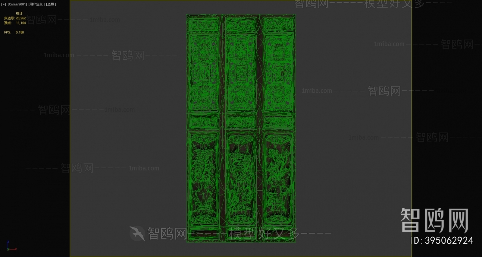 Chinese Style Door Panel