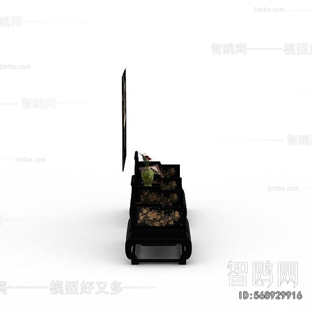 Chinese Style Single Sofa