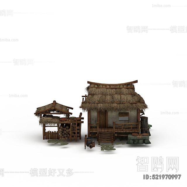 New Chinese Style Building Appearance