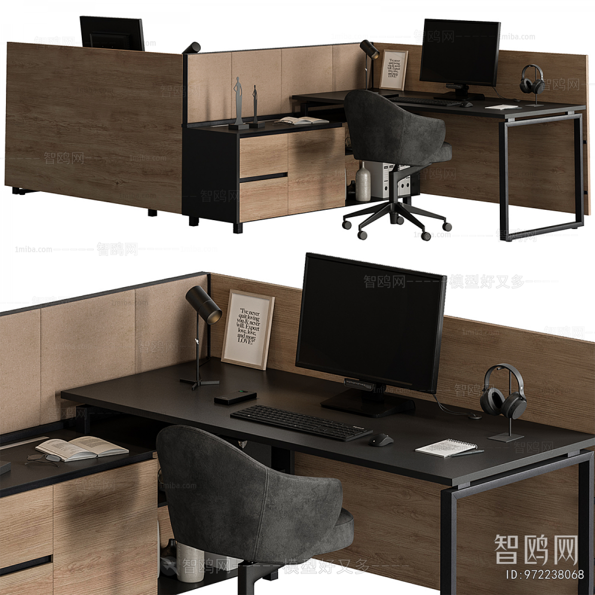 Modern Office Desk And Chair