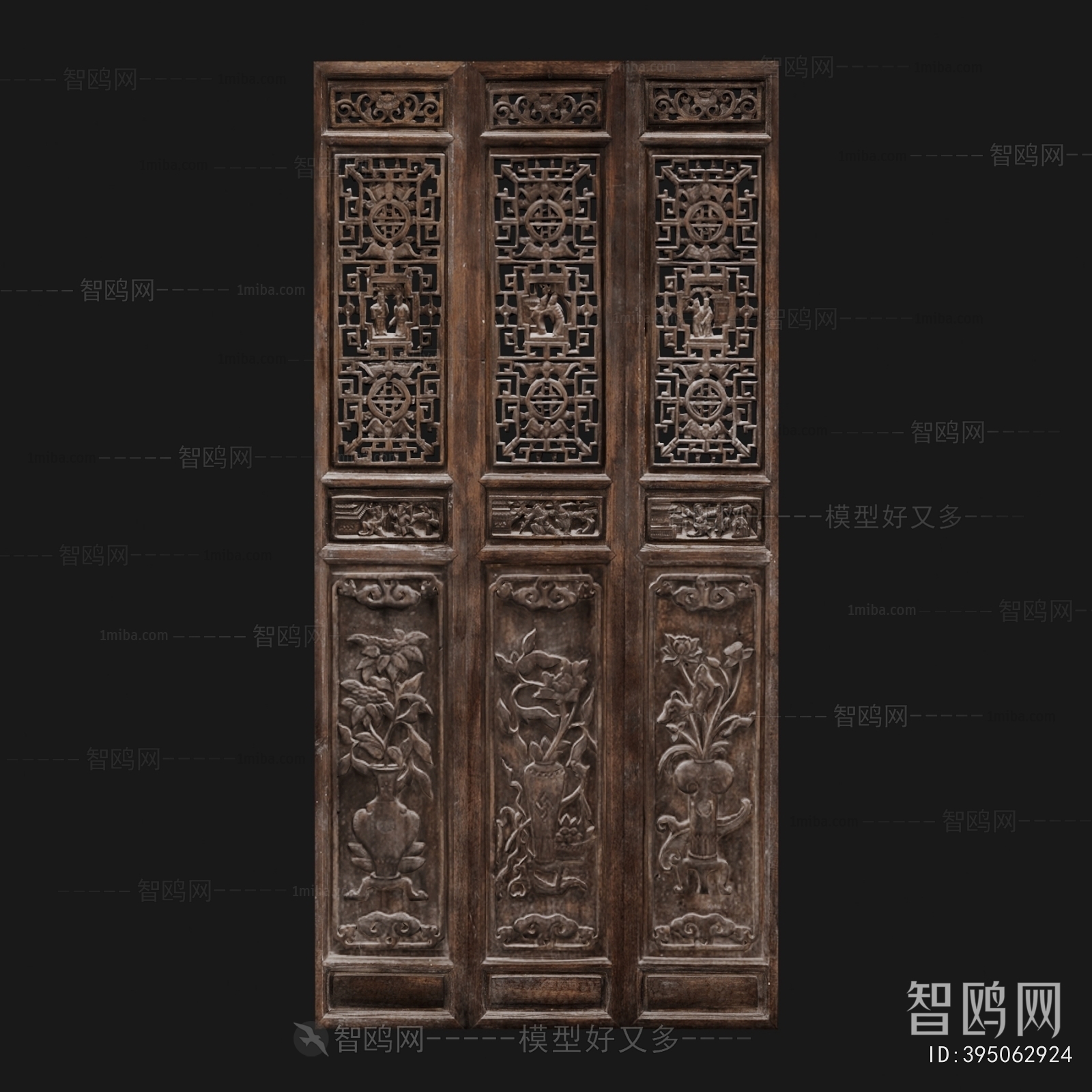 Chinese Style Door Panel