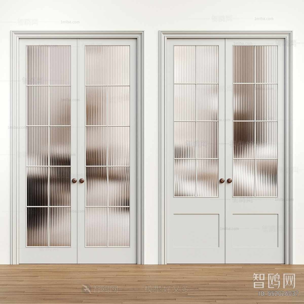 Modern Double Door