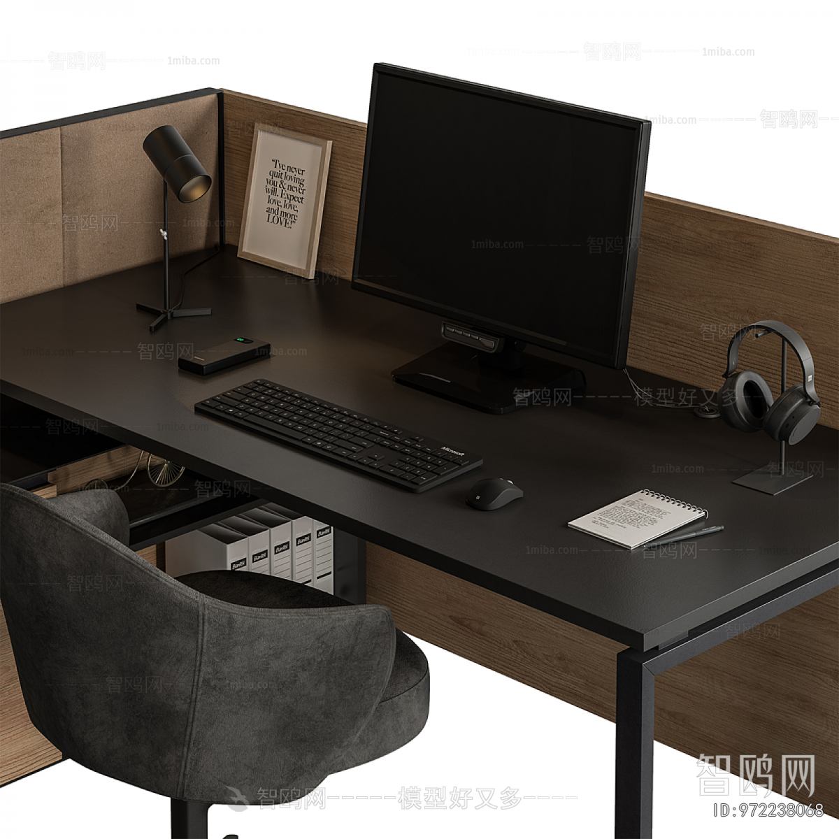 Modern Office Desk And Chair