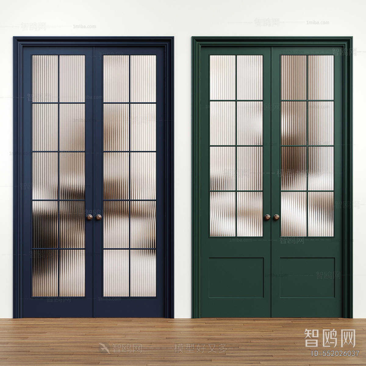 Modern Double Door