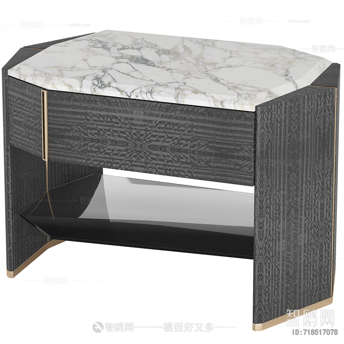 Modern Bedside Cupboard