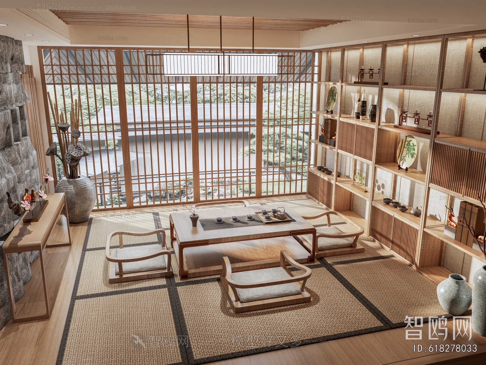 New Chinese Style Tea House