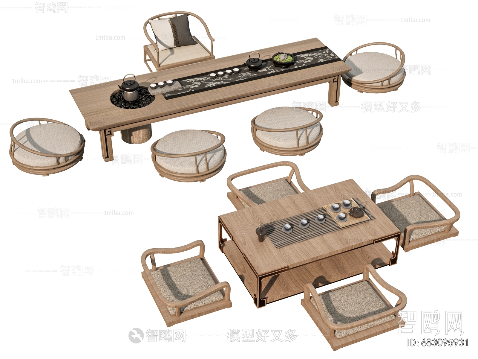 New Chinese Style Tea Tables And Chairs