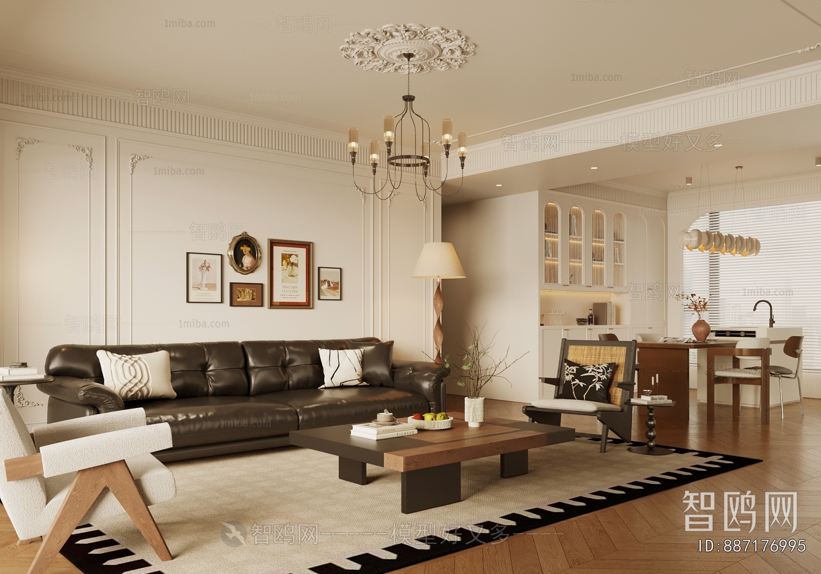 French Style A Living Room